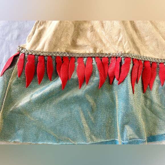Disney Pocahontas Girls Princess Halloween Costume Dress & Arm Bands – Size 5/6 - Picture 3 of 9
